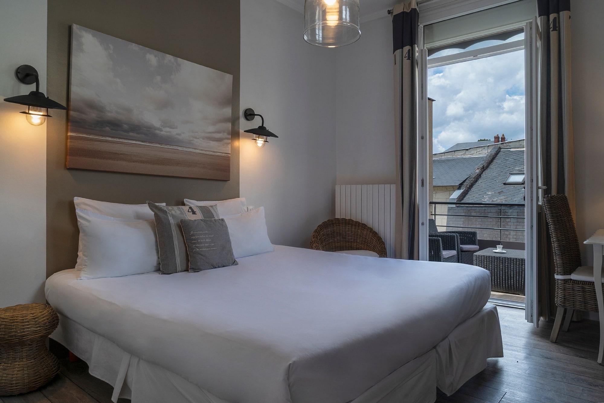 The Originals Boutique, Hotel Le Londres, Saumur Exterior foto